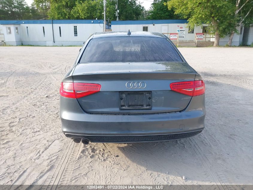 2013 Audi A4 Premium Plus VIN: WAUHFCFL4DN009617 Lot: 12052491