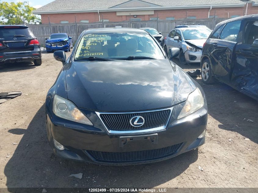 2006 Lexus Is 350 VIN: JTHBE262765002708 Lot: 12052499