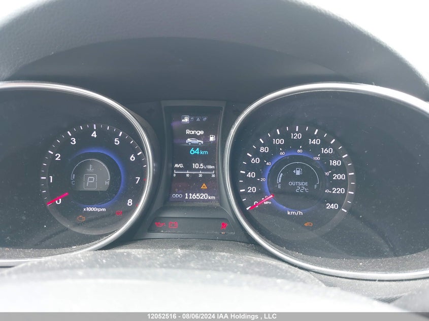 2013 Hyundai Santa Fe VIN: 5XYZU3LA4DG036470 Lot: 12052516