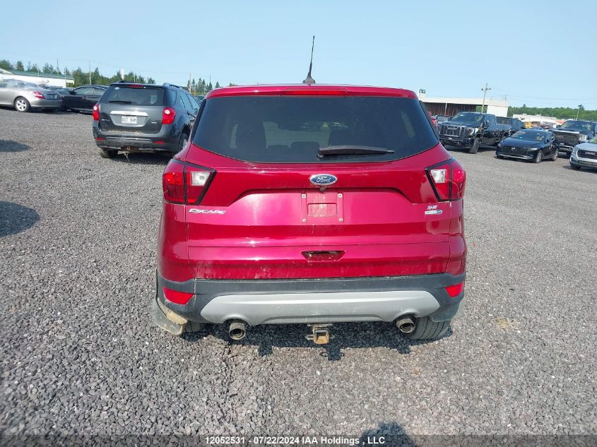 2019 Ford Escape Se VIN: 1FMCU9GD0KUC40090 Lot: 12052531