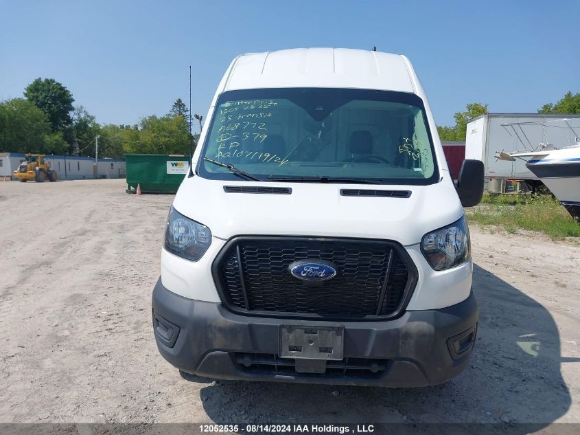2023 Ford Transit T-250 VIN: 1FTBR3U88PKA68772 Lot: 12052535
