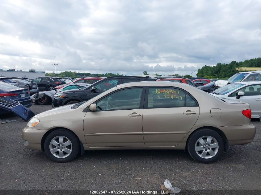 2008 Toyota Corolla Ce/Le/S VIN: 2T1BR32E68C858597 Lot: 12052547