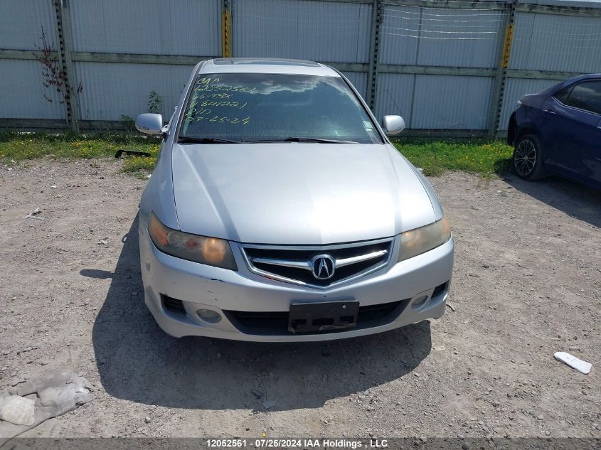 2006 Acura Tsx VIN: JH4CL96846C801221 Lot: 12052561