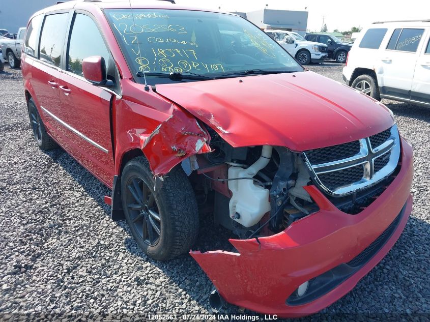 2012 Dodge Grand Caravan Crew VIN: 2C4RDGDGXCR180917 Lot: 12052563