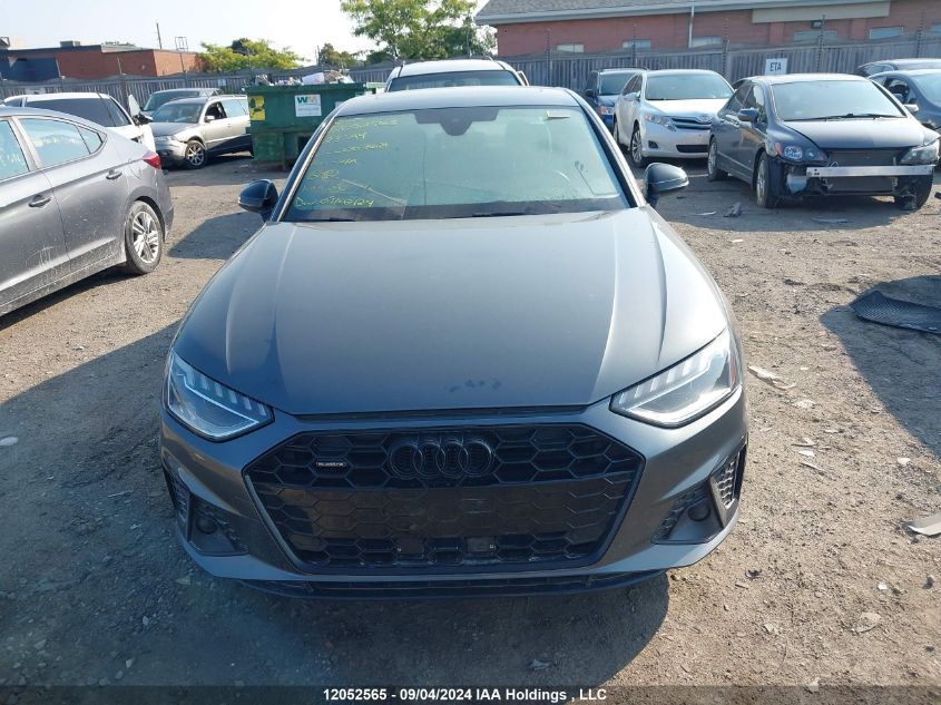 2023 Audi A4 Sedan VIN: WAUEAAF47PA006768 Lot: 12052565