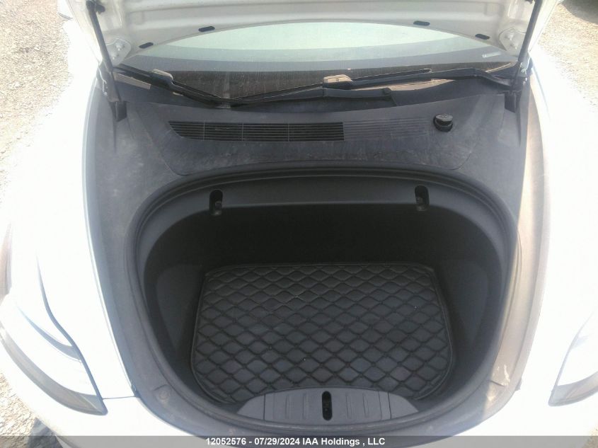 2020 Tesla Model 3 VIN: 5YJ3E1EA1LF722105 Lot: 12052576