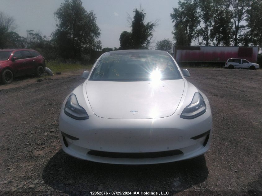 2020 Tesla Model 3 VIN: 5YJ3E1EA1LF722105 Lot: 12052576