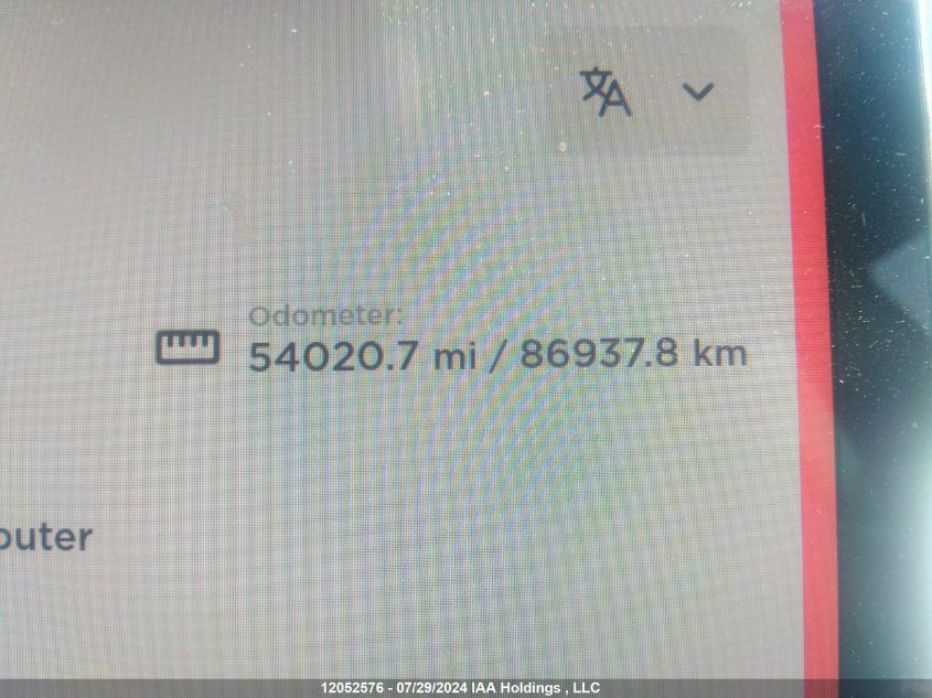 2020 Tesla Model 3 VIN: 5YJ3E1EA1LF722105 Lot: 12052576