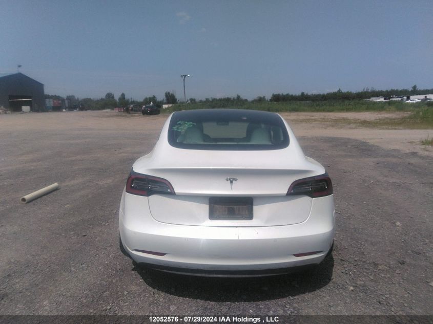 2020 Tesla Model 3 VIN: 5YJ3E1EA1LF722105 Lot: 12052576
