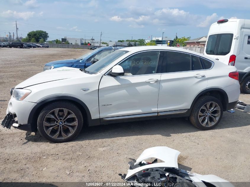 2016 BMW X4 VIN: 5UXXW3C5XG0R20667 Lot: 12052607