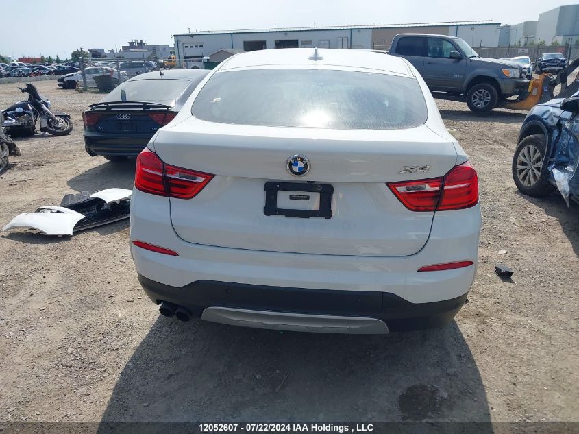 2016 BMW X4 VIN: 5UXXW3C5XG0R20667 Lot: 12052607