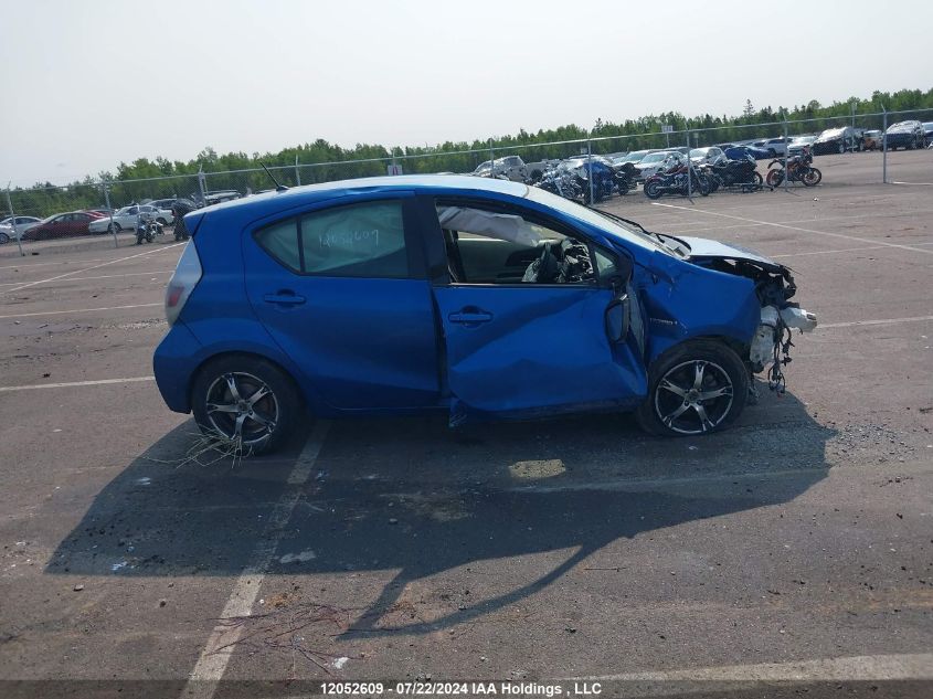 2014 Toyota Prius C VIN: JTDKDTB35E1065224 Lot: 12052609