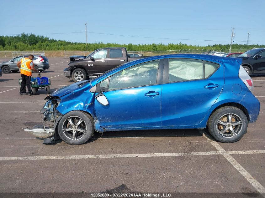 2014 Toyota Prius C VIN: JTDKDTB35E1065224 Lot: 12052609