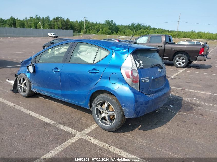 2014 Toyota Prius C VIN: JTDKDTB35E1065224 Lot: 12052609