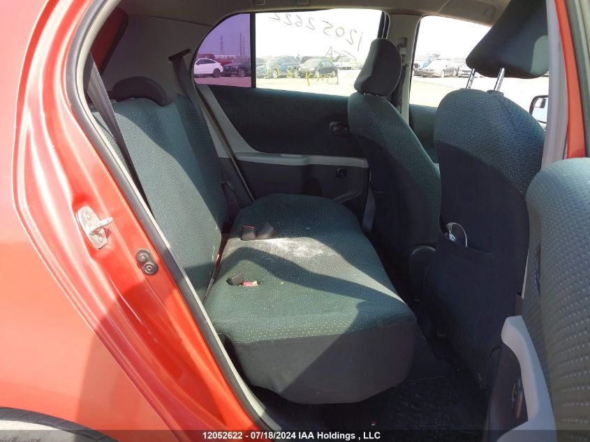 2007 Toyota Yaris VIN: JTDKT923X75125497 Lot: 12052622