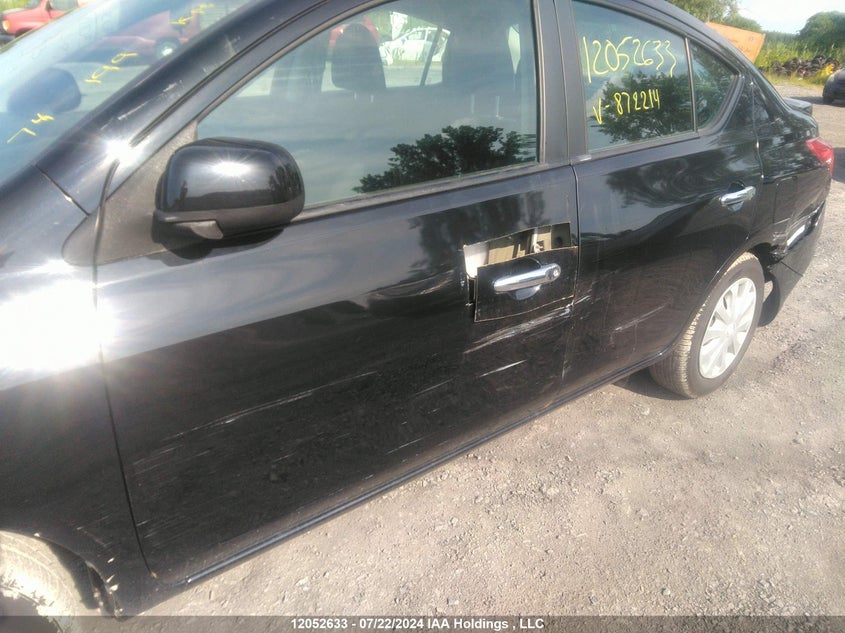 2013 Nissan Versa VIN: 3N1CN7AP6DL872214 Lot: 12052633