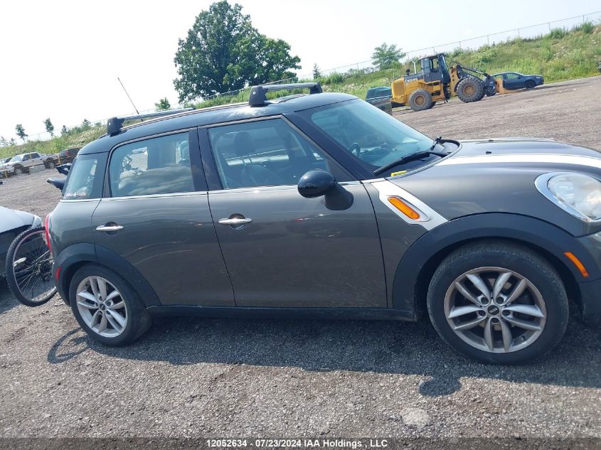 2011 Mini Cooper Countryman VIN: WMWZB3C57BWM29255 Lot: 12052634