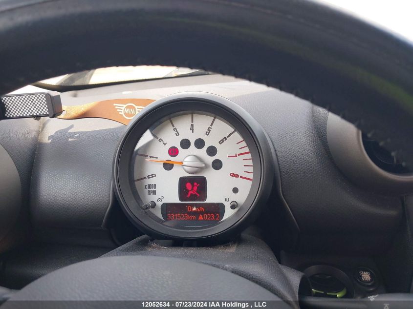 2011 Mini Cooper Countryman VIN: WMWZB3C57BWM29255 Lot: 12052634