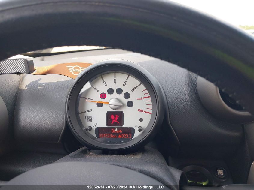 2011 Mini Cooper Countryman VIN: WMWZB3C57BWM29255 Lot: 12052634