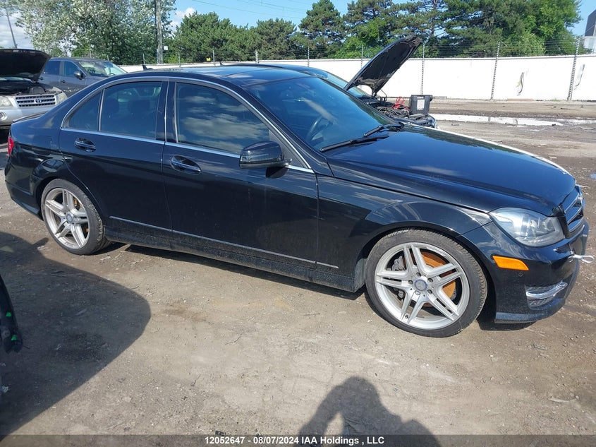 2014 Mercedes-Benz C-Class VIN: WDDGF8JB8EA944924 Lot: 12052647