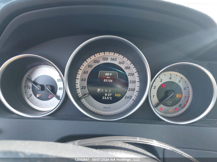 2014 Mercedes-Benz C-Class VIN: WDDGF8JB8EA944924 Lot: 12052647