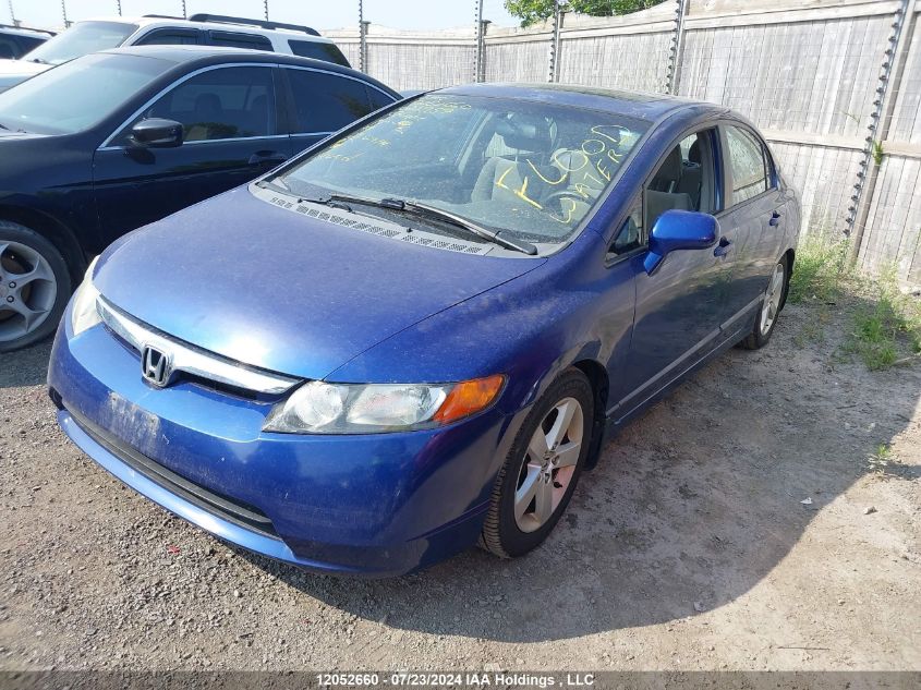 2007 Honda Civic Ex VIN: 2HGFA16807H023957 Lot: 12052660
