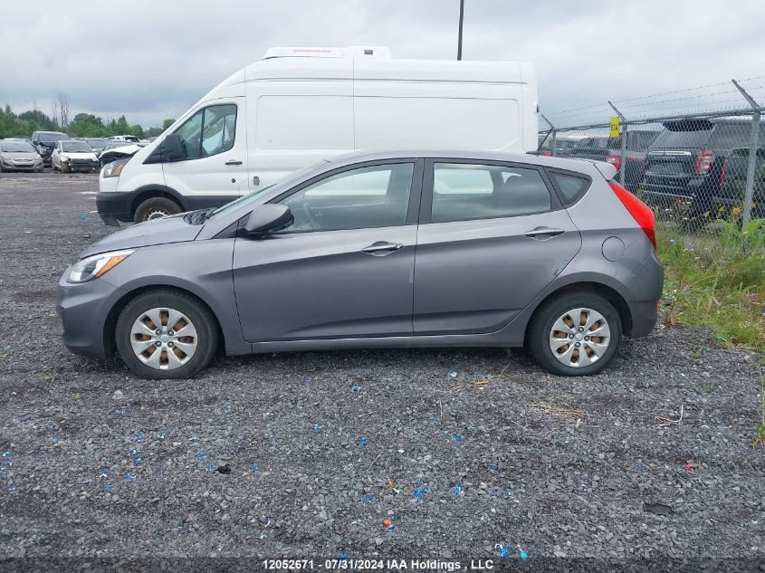 2015 Hyundai Accent VIN: KMHCT5AE7FU207543 Lot: 12052671