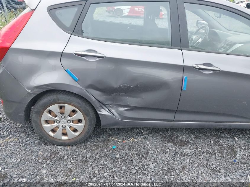 2015 Hyundai Accent VIN: KMHCT5AE7FU207543 Lot: 12052671