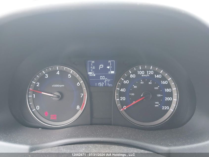 2015 Hyundai Accent VIN: KMHCT5AE7FU207543 Lot: 12052671