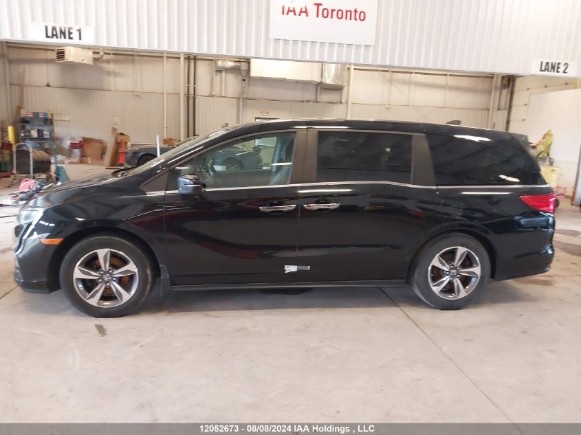 2018 Honda Odyssey Exl VIN: 5FNRL6H60JB508319 Lot: 12052673