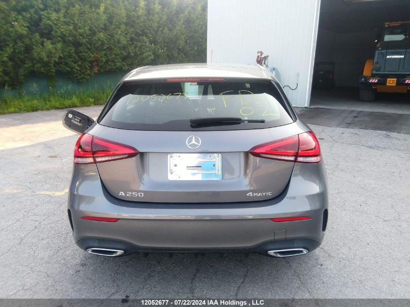 2019 Mercedes-Benz A 250 4Mtic VIN: WDD3F4HB0KJ108517 Lot: 12052677