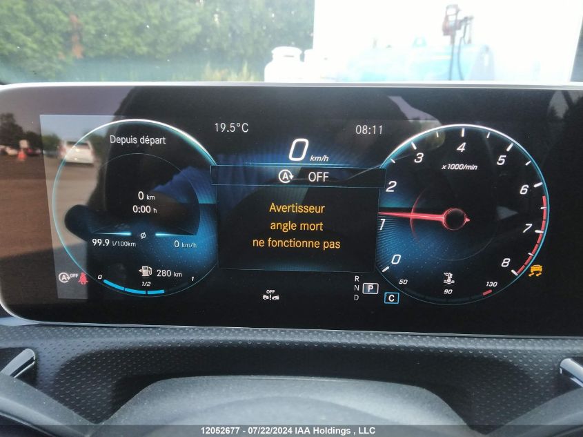 2019 Mercedes-Benz A 250 4Mtic VIN: WDD3F4HB0KJ108517 Lot: 12052677