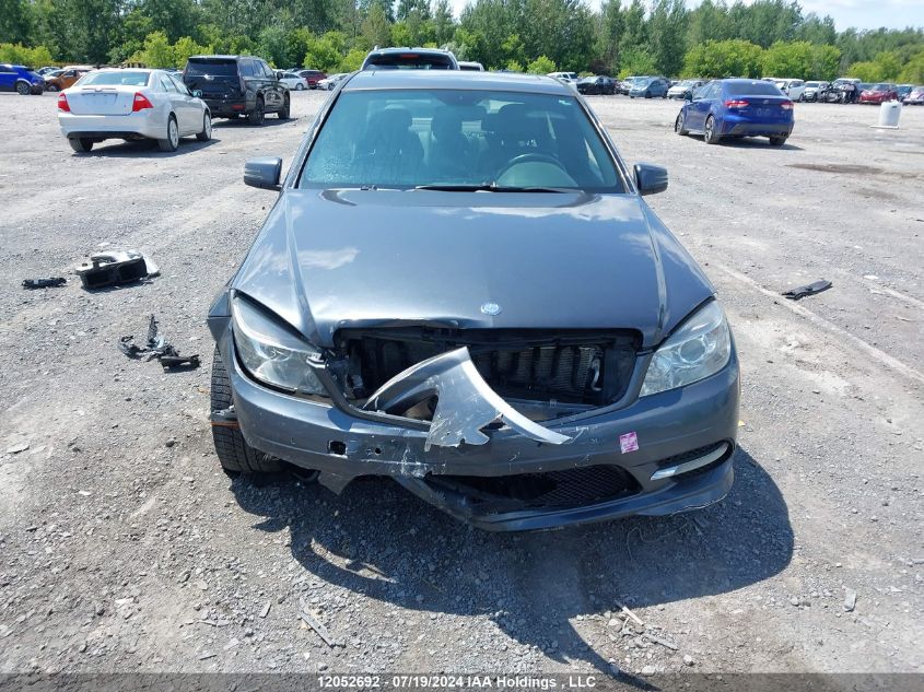 2011 Mercedes-Benz C-Class VIN: WDDGF8FB8BA515660 Lot: 12052692