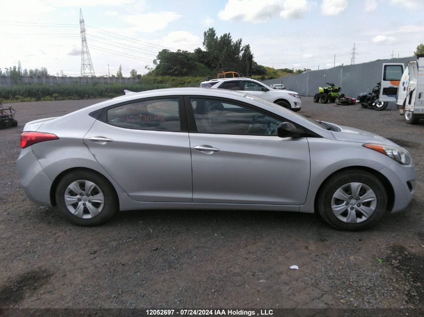 2013 Hyundai Elantra Gls/Limited VIN: 5NPDH4AE4DH270112 Lot: 12052697