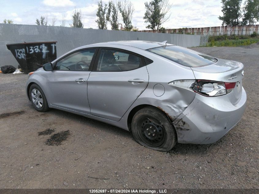 2013 Hyundai Elantra Gls/Limited VIN: 5NPDH4AE4DH270112 Lot: 12052697