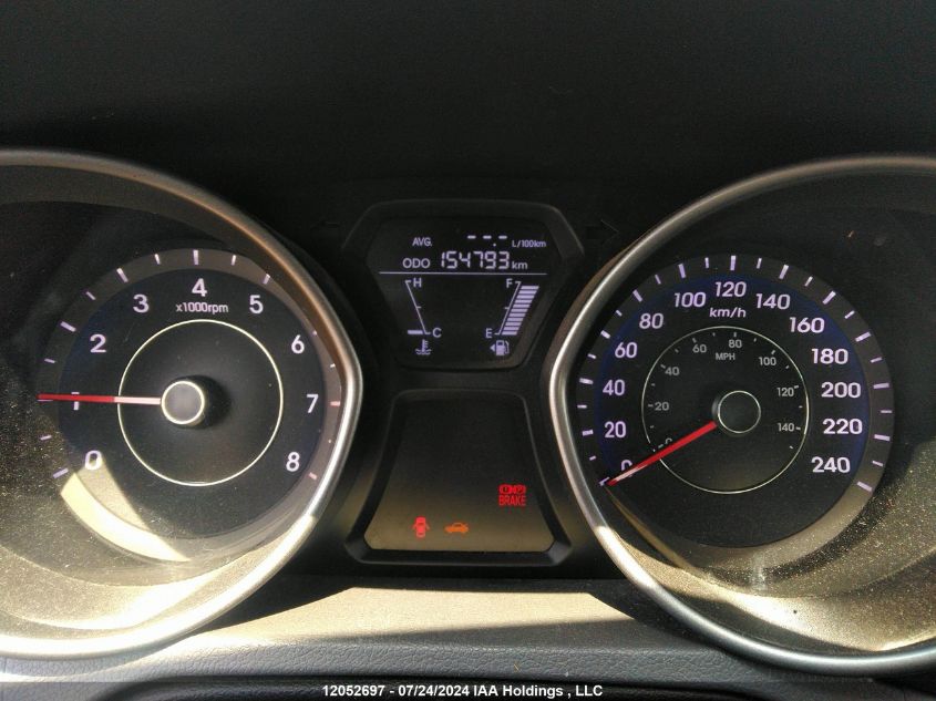 2013 Hyundai Elantra Gls/Limited VIN: 5NPDH4AE4DH270112 Lot: 12052697