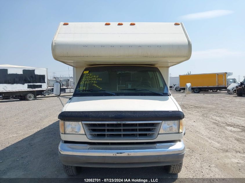 1993 Ford Econoline E350 Cutaway Van VIN: 1FDKE30M4PHB51946 Lot: 12052701