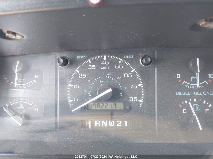 1993 Ford Econoline E350 Cutaway Van VIN: 1FDKE30M4PHB51946 Lot: 12052701