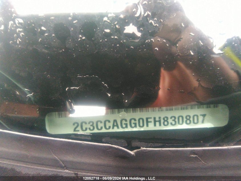 2015 Chrysler 300 S VIN: 2C3CCAGG0FH830807 Lot: 12052718