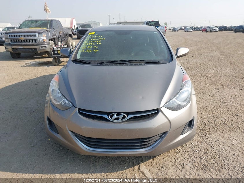 2013 Hyundai Elantra L VIN: 5NPDH4AE7DH304186 Lot: 12052721