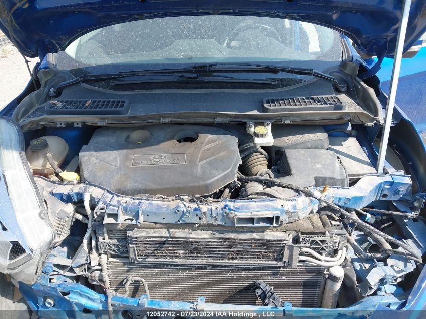 2017 Ford Escape Titanium VIN: 1FMCU9J90HUA72187 Lot: 12052742