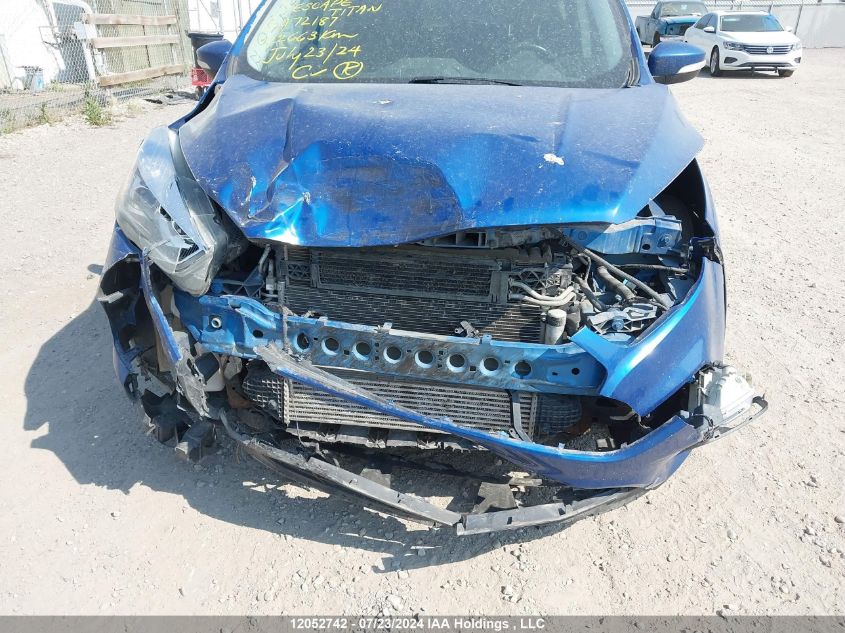 2017 Ford Escape Titanium VIN: 1FMCU9J90HUA72187 Lot: 12052742