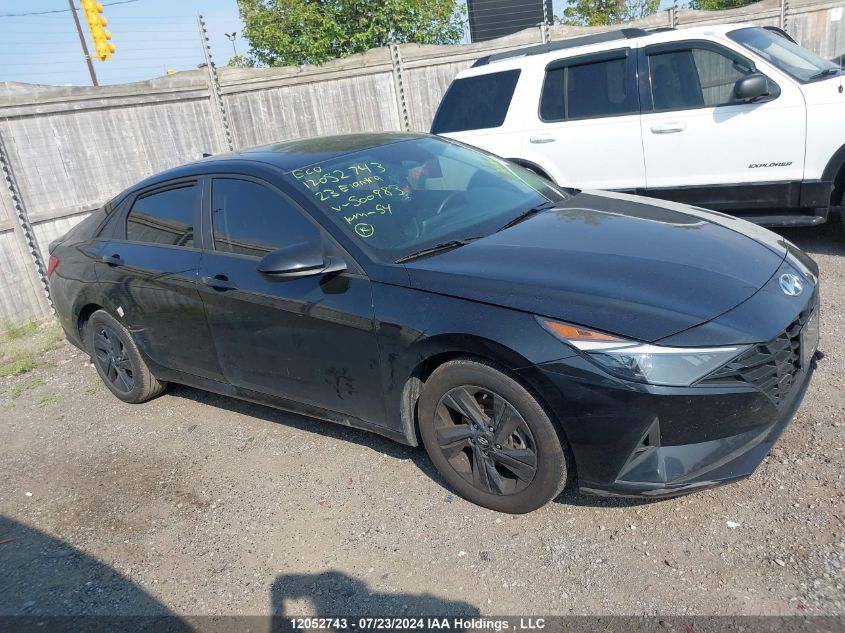 2023 Hyundai Elantra VIN: KMHLM4AG7PU500983 Lot: 12052743