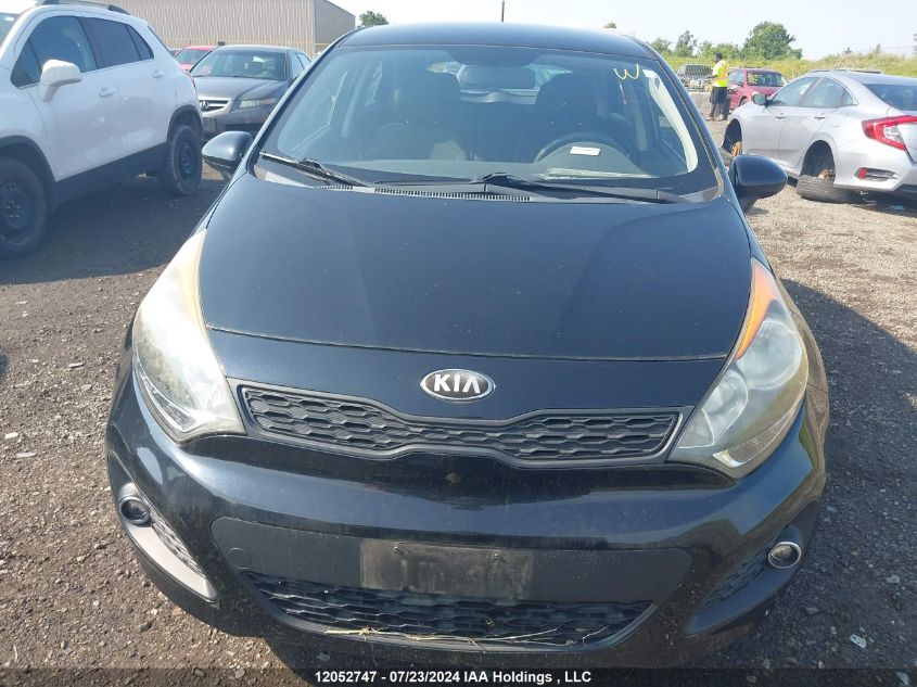 2013 Kia Rio VIN: KNADM5A37D6832477 Lot: 12052747
