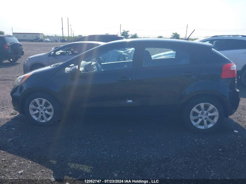 2013 Kia Rio VIN: KNADM5A37D6832477 Lot: 12052747