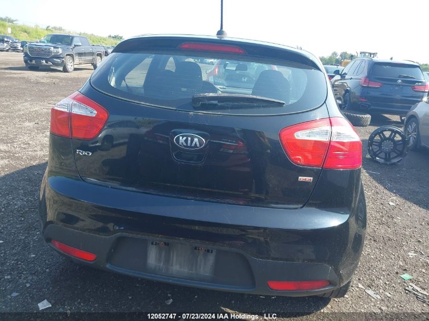 2013 Kia Rio VIN: KNADM5A37D6832477 Lot: 12052747