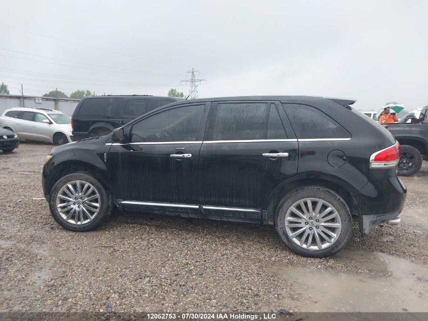 2011 Lincoln Mkx VIN: 2LMDJ8JK9BBJ01195 Lot: 12052753