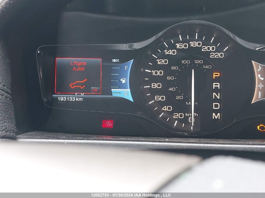 2011 Lincoln Mkx VIN: 2LMDJ8JK9BBJ01195 Lot: 12052753