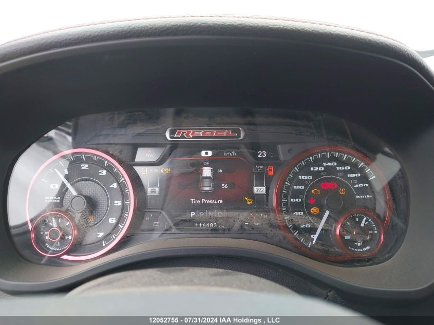 2022 Ram 1500 Rebel VIN: 1C6SRFLT7NN182420 Lot: 12052755