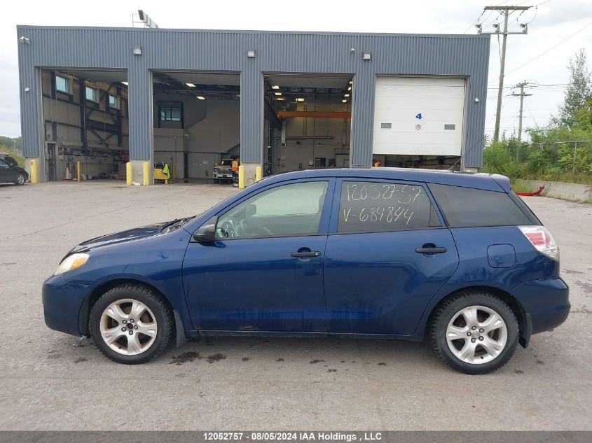 2007 Toyota Matrix VIN: 2T1KR32E57C684844 Lot: 12052757